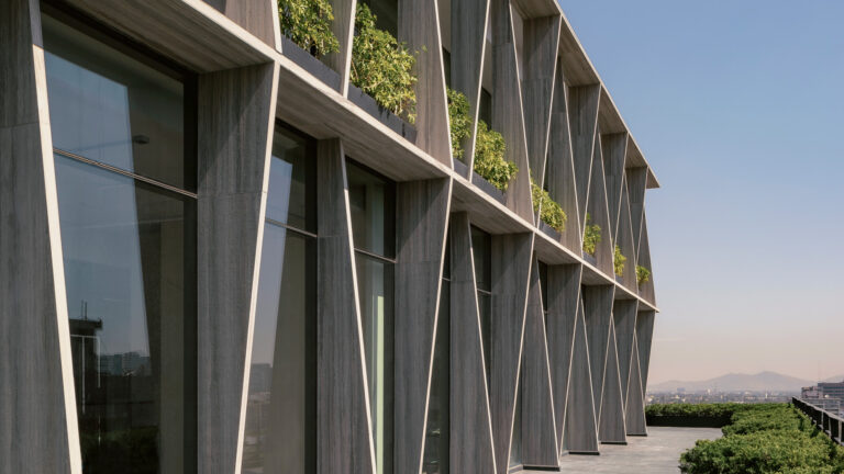 A monumental work both in terms of size as well as its environmental policy